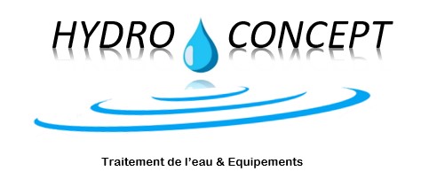 HYDRO CONCEPT Logo HYDRO CONCEPT, traitement de l'eau et équipements, sponsor du Montgeron Water-Polo